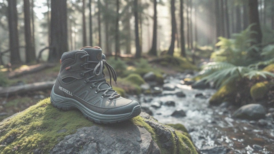 Jakie są zalety wodoodporności w butach trekkingowych Merrell?