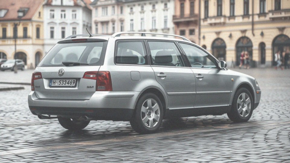 Jakie są różnice w masie własnej Passata B5 w zależności od nadwozia?