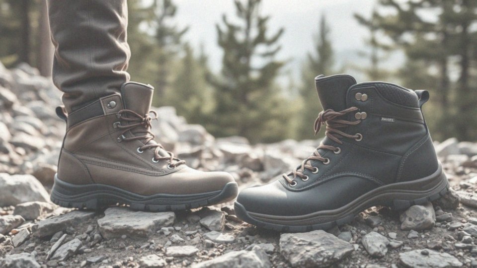 Jakie są różnice między męskimi niskimi a wysokimi butami trekkingowymi?