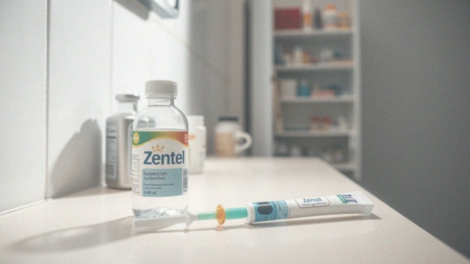 Jak długo trwa stosowanie leku Zentel u dzieci?