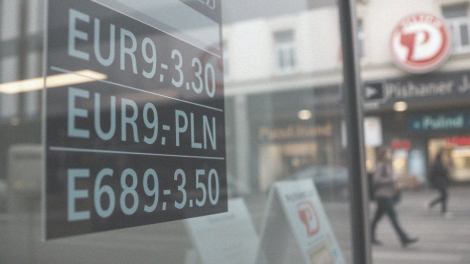 Jaka jest aktualna wartość 5 Euro w PLN?