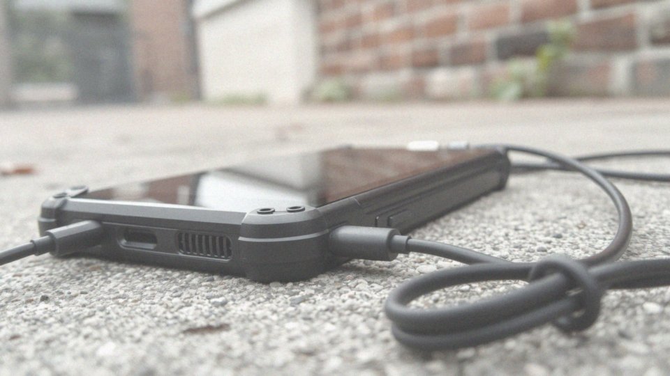 Jakie technologie znajduje się w smartfonie hammer blade 4?