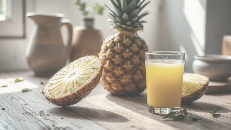 Jakie różnice między świeżym a przetworzonym sokiem z ananasa?