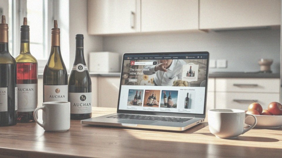 Jak zamówić wina online w Auchan?