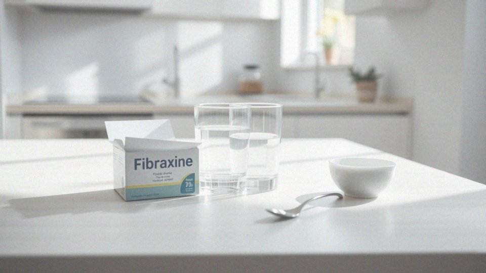 Jakie są zalecenia dotyczące dawkowania Fibraxine?
