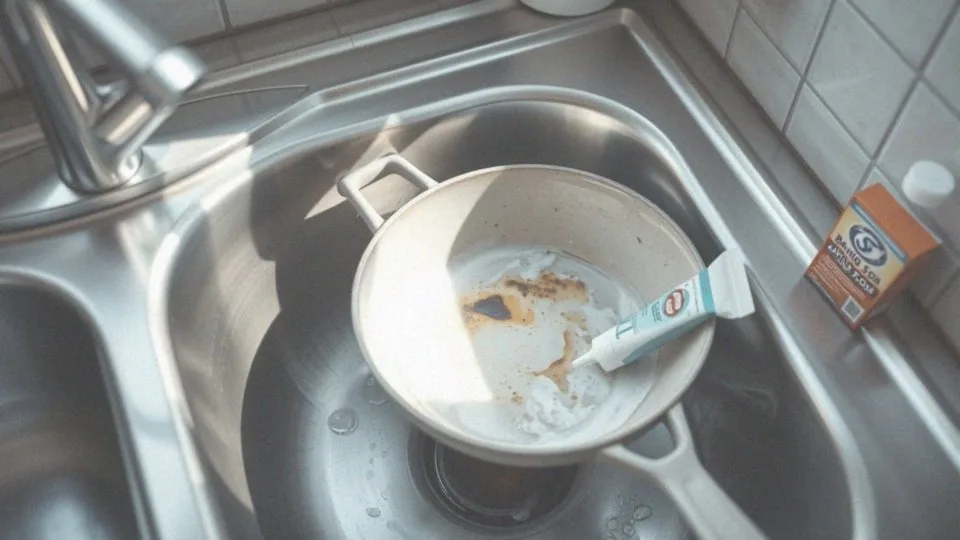 Czyszczenie patelni pastą do zębów – skuteczny sposób na przypalenia