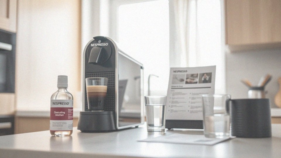 Nespresso odkamienianie instrukcja – jak dbać o ekspres do kawy?